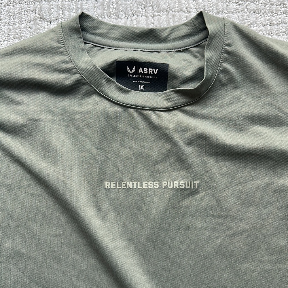 Asrv Silver-Lite Plus Tee Sage Size Small - image 2